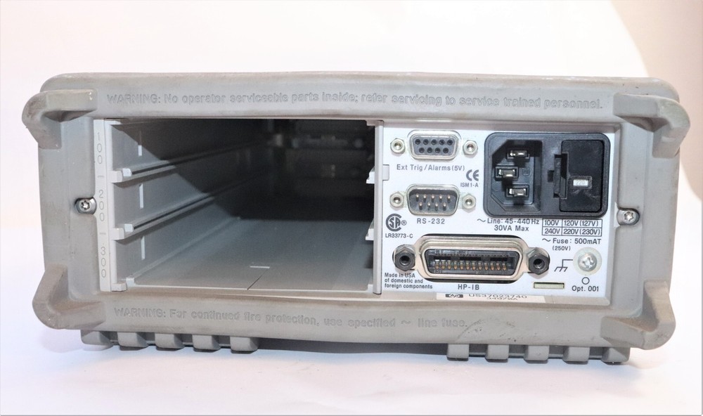 Agilent 34970A Data Acquisition Switch Unit