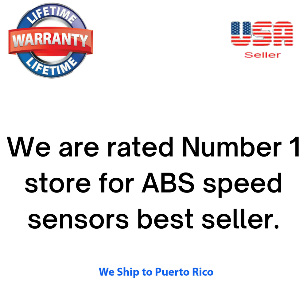4 ABS Speed Sensor Front Rear Left Right Fit Ram 2500 2014-2018 Crew Cab Pickup
