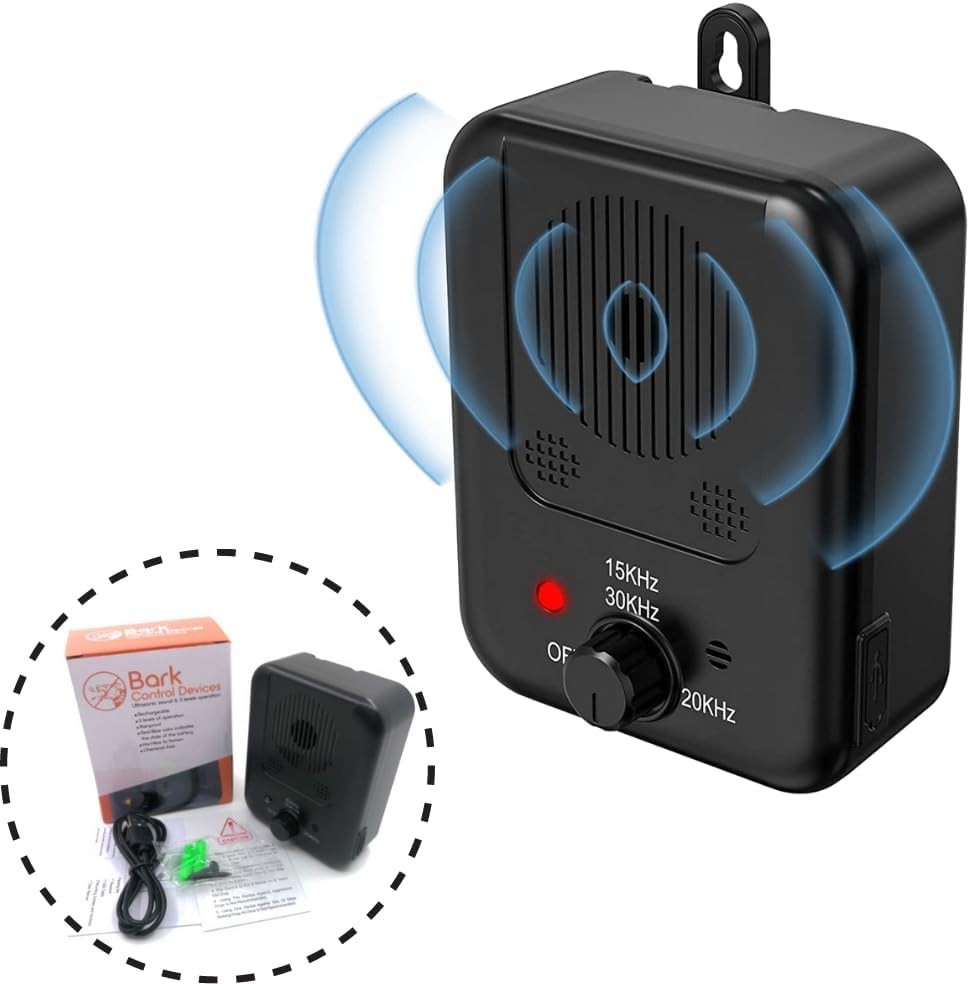 Anti Barking Devices, Auto Dog Bark Control Devices with 3 Modes, Rechargeable