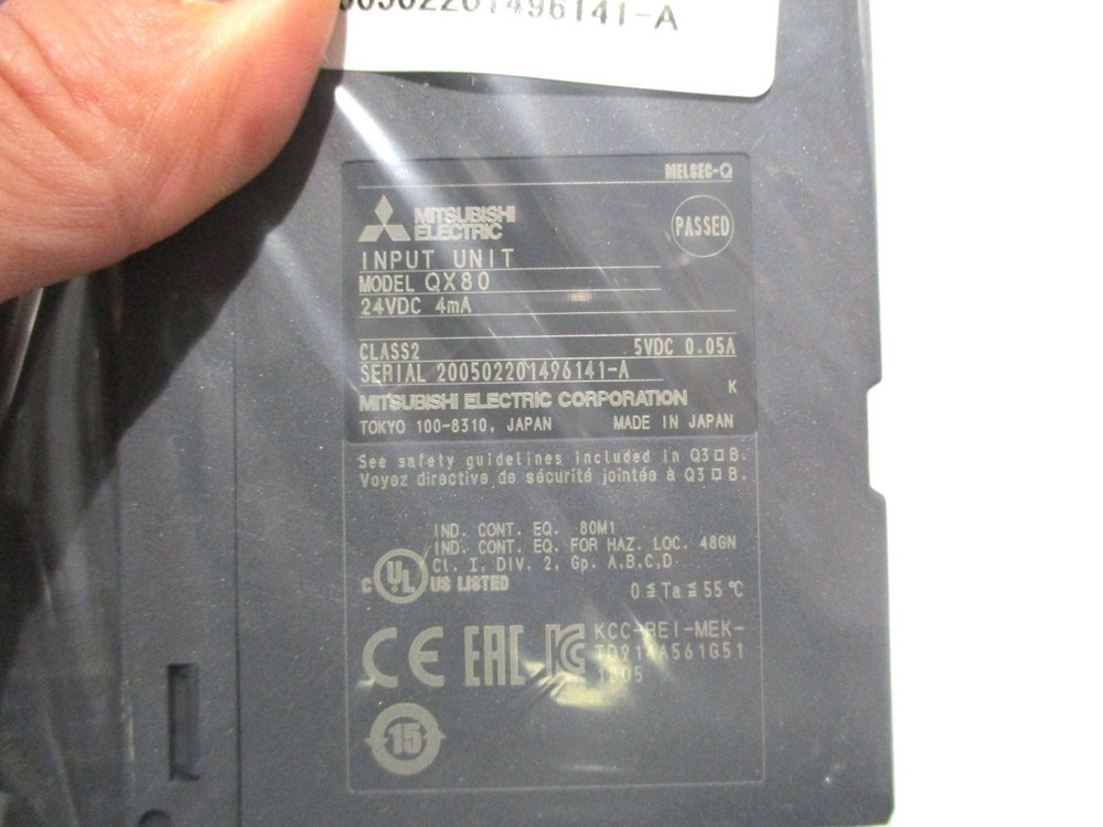 NEW MITSUBISHI QX80 PNP INPUT MODULE 16 POINT