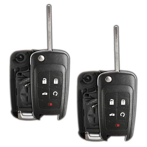 Just The Case Keyless Entry Remote Control Car Key Fob Shell Replacement for