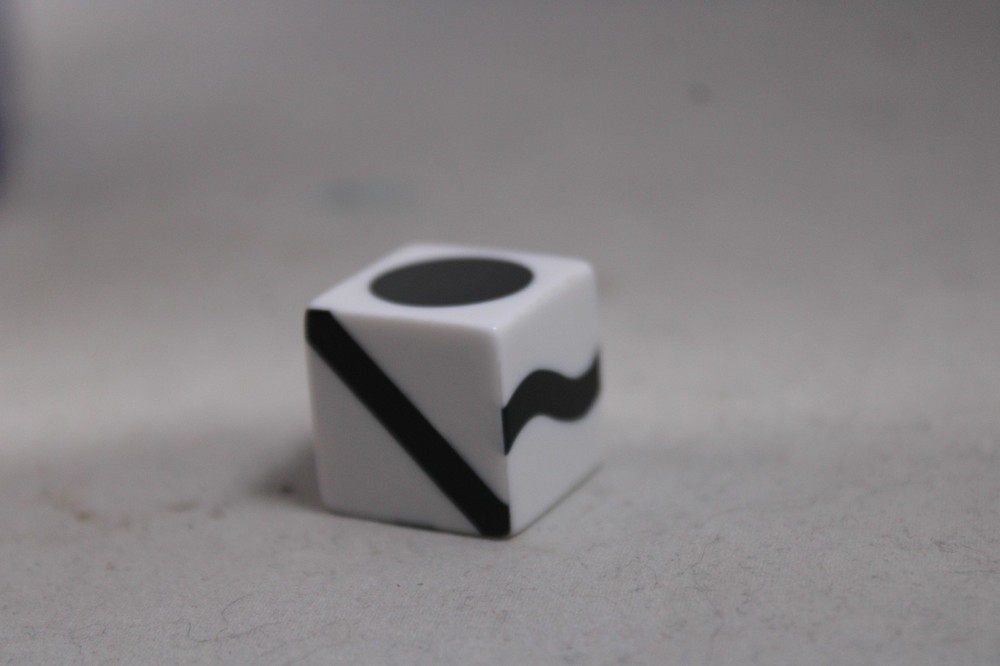 REPLACEMENT DIE - Doodle Dice -- Game Jax - Die ONLY