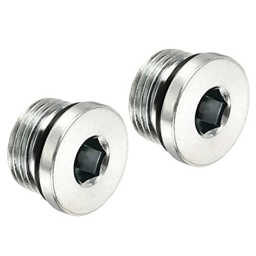 Internal Hex Head Pipe Fitting Plug Pack Male Thread 45# Steel 3/4-16UNF 2