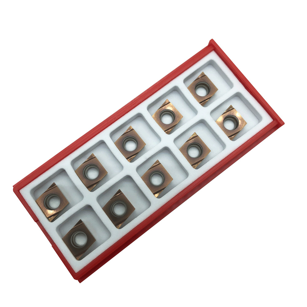 80°Rhombic Carbide inserts CCGT09T302R Turning inserts 10pcs