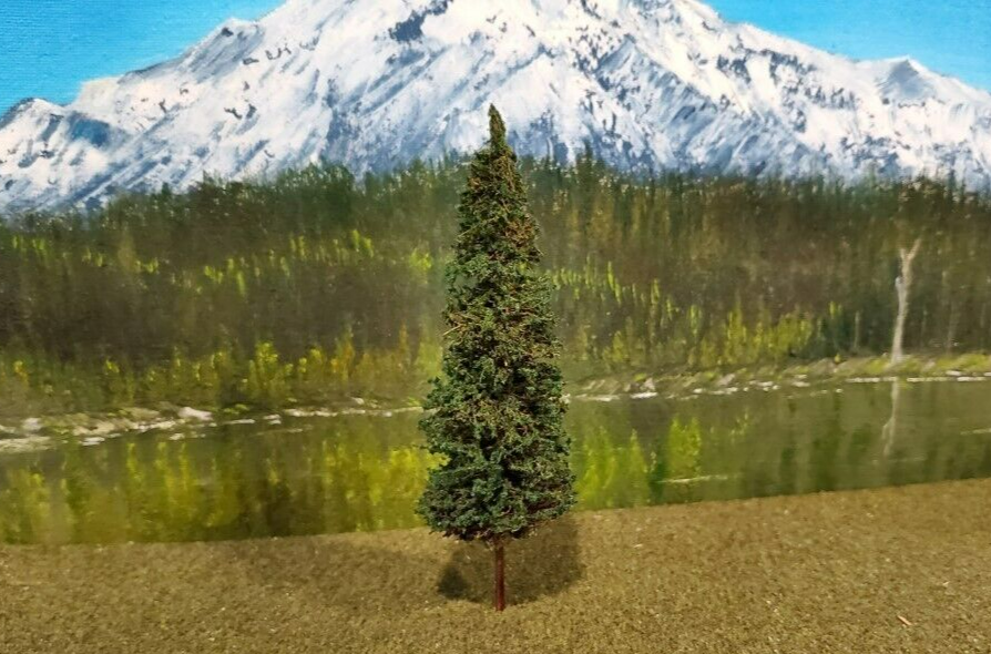 MOOSE CREEK TREES - Fir / Pine Trees (5" x 20 Trees) Model Trains HO N Z Scale