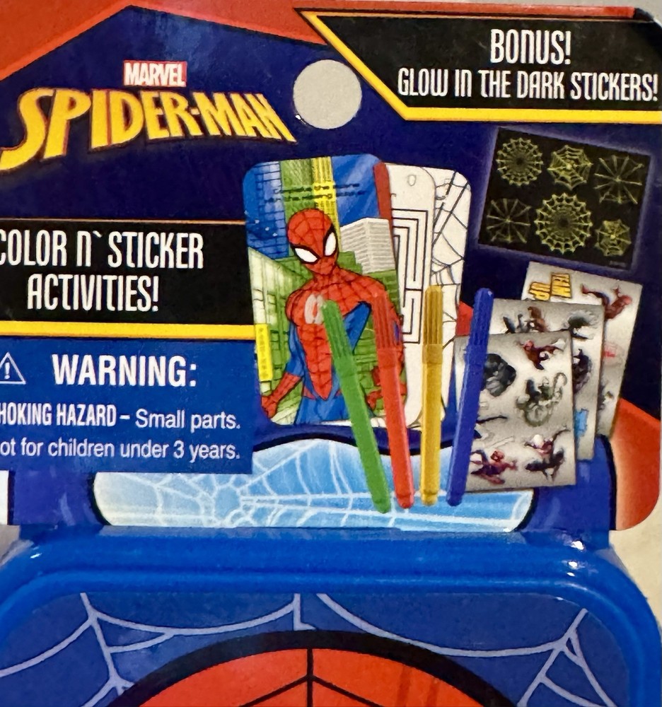 Marvel Spider-Man Fun on the Go Activity Set