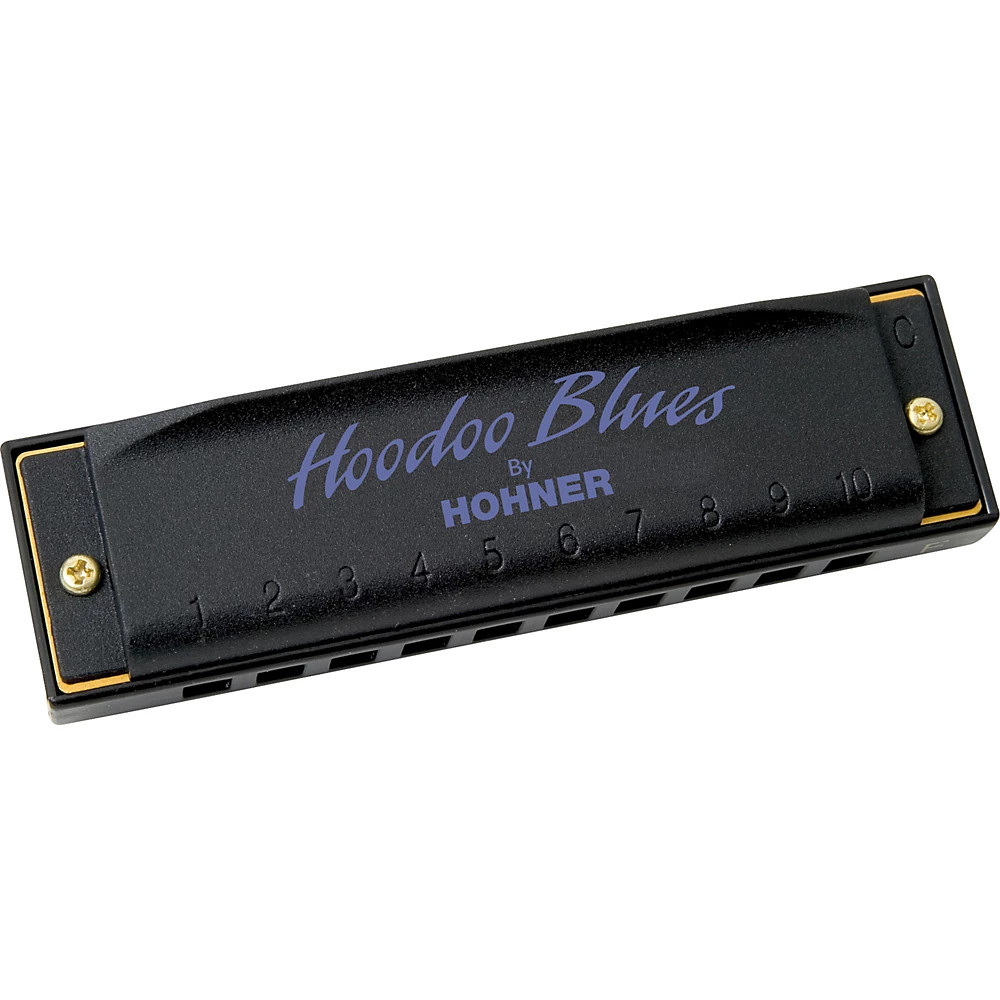 Hohner Hoodoo Blues Harmonica 3-Pack with Case C,D,G