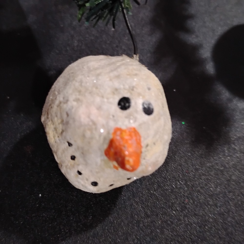 Unique 15" Snowball Christmas Tree Decor