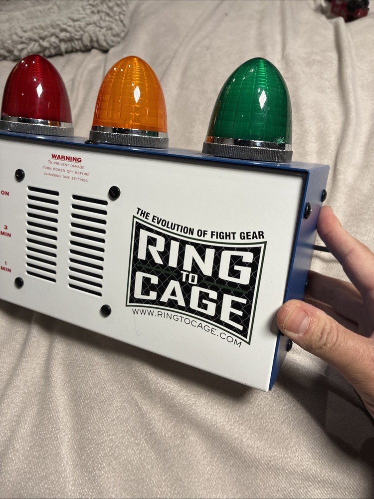Ring To Cage Interval Timer 2/3 Minute Rounds