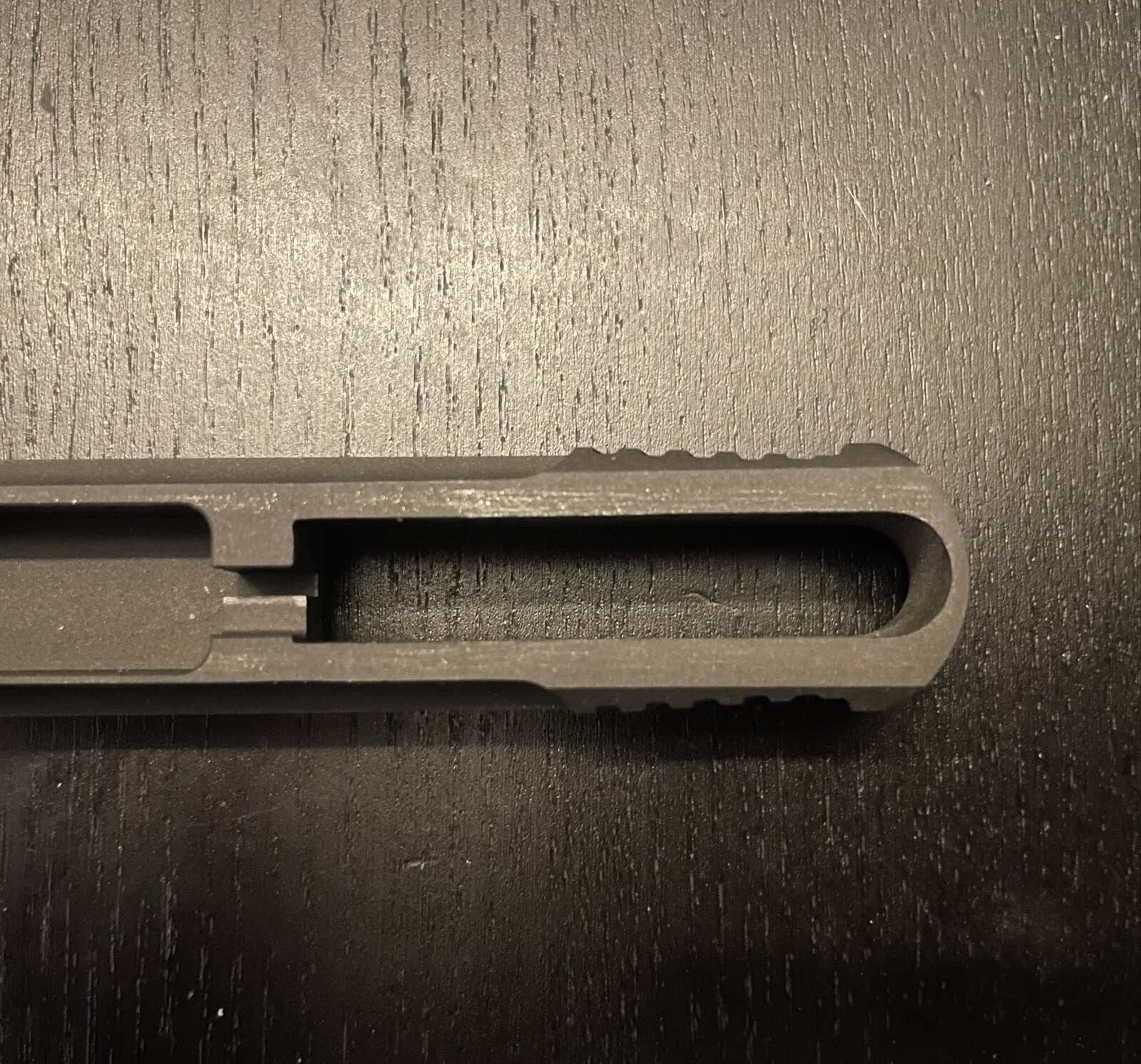 Browning, Buck Mark slide racker.