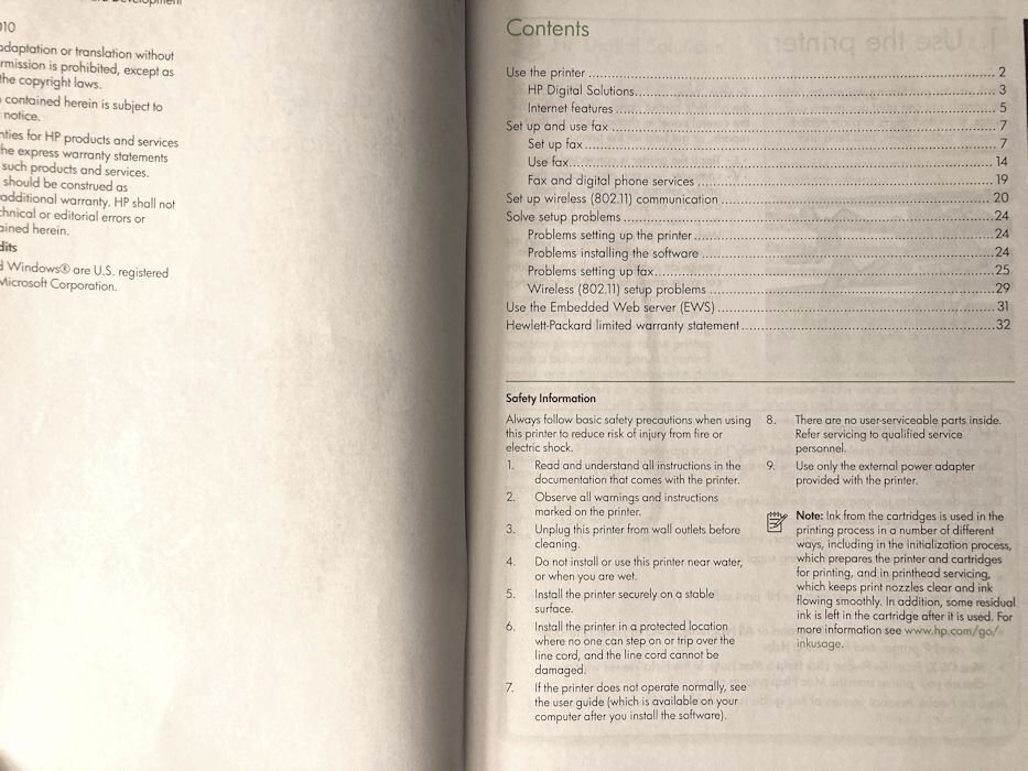 HP Officejet Pro 8500A Printer Getting Started Guide Install User Manual Book