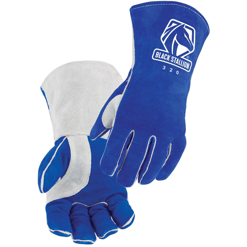 (320 Cushioncore Lined Stick Glove, Premium Side Split Cowhide Leather, Cushionc