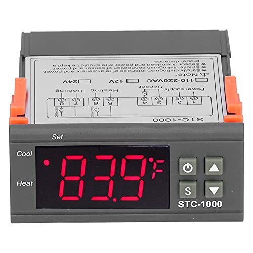 Digital Temperature Controller, -1000 Cooling and Heating Temperature 12V