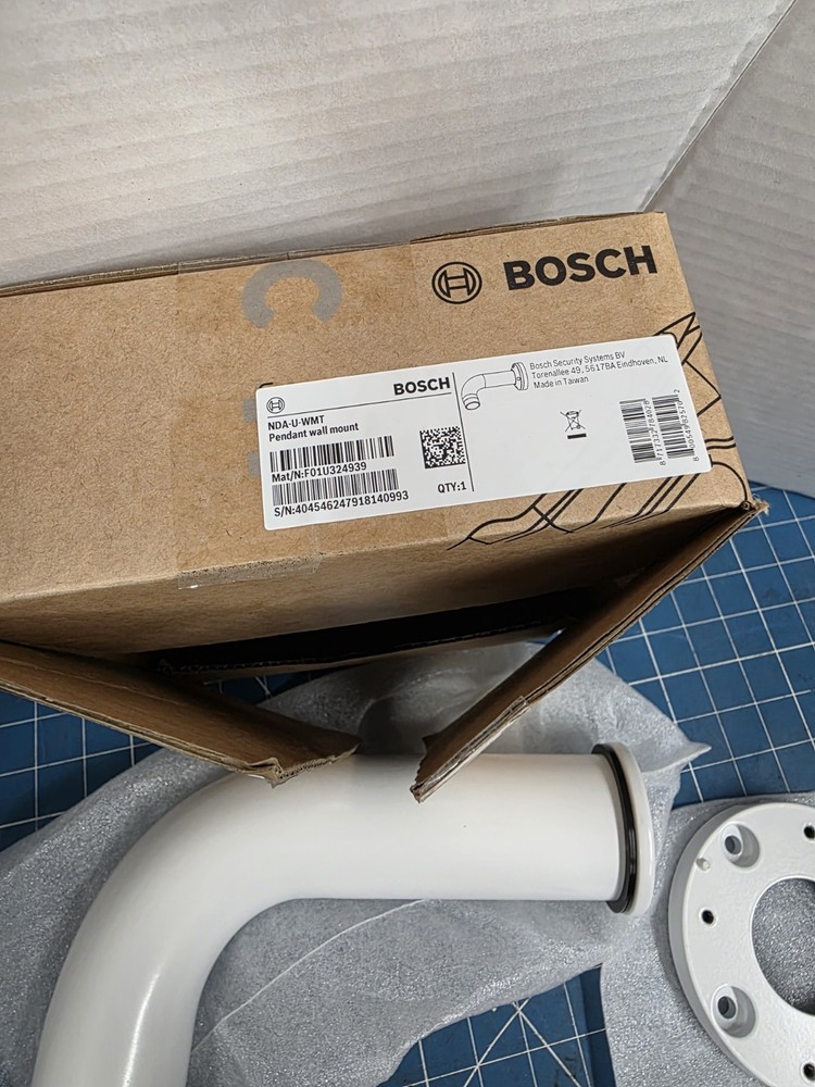 Bosch NDA-U-WMT Universal Pendant Wall Mount For Dome Camera Security System