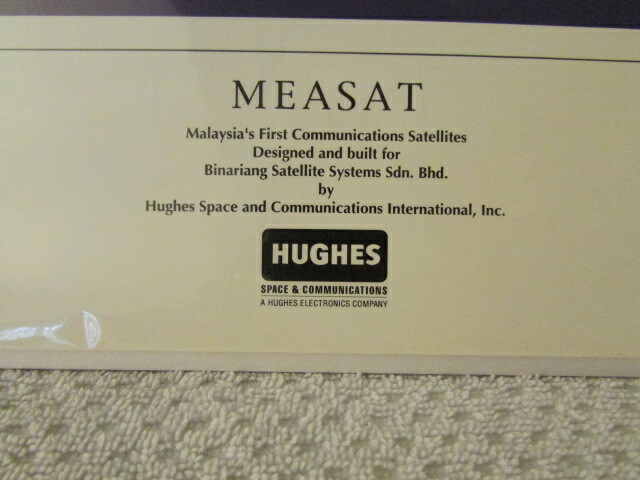 MEASAT SATELLITE Poster