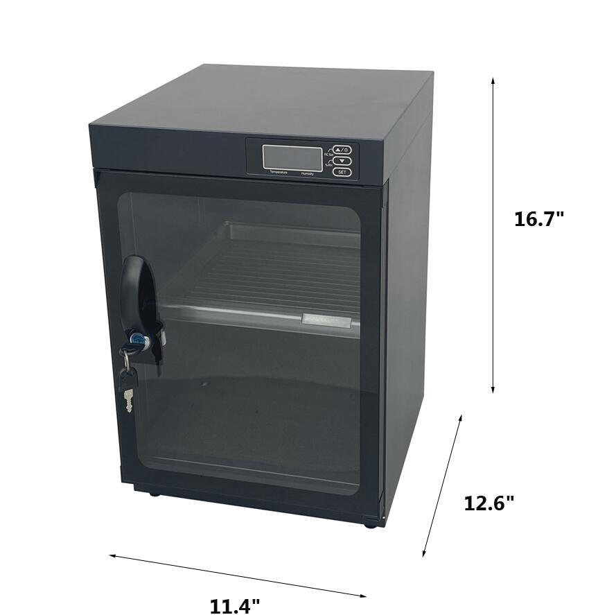 30L Digital Dehumidify Dry Cabinet Box Full Automatic Camera & Lens