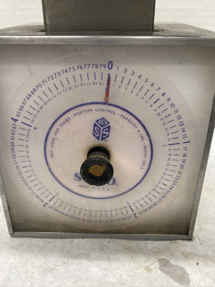 SYSCO Restuarant Kitchen Scale Model SR 5 32 oz Used SyS-04