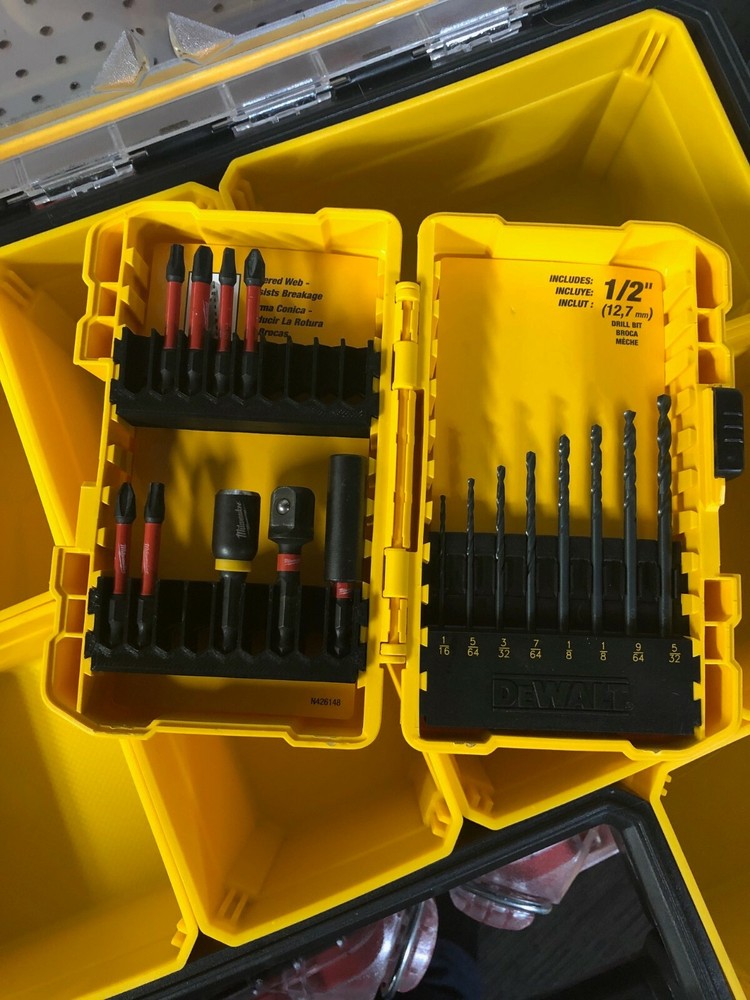 3D Printed Drill/driver Bin Inserts For Dewalt Tstak & Craftsman Versastak