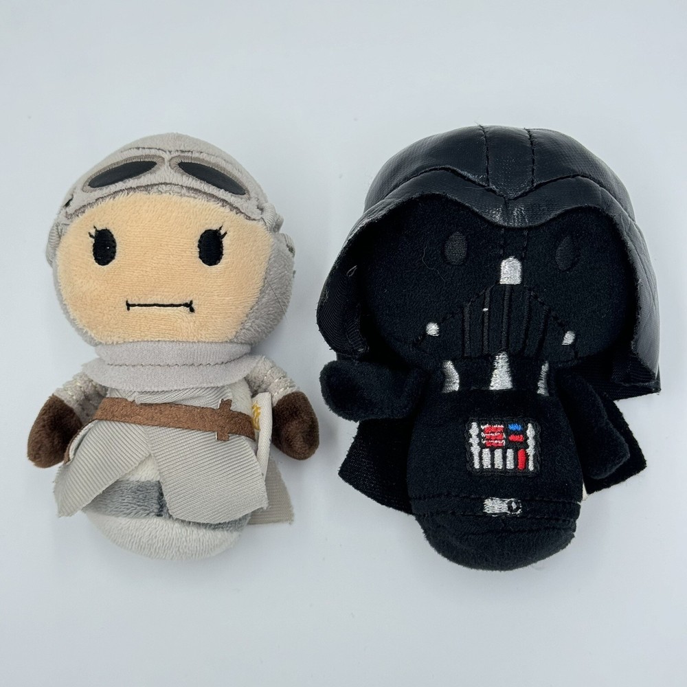 Itty bitty Star Wars Darth Vader & Rey HALLMARK 2014-2015