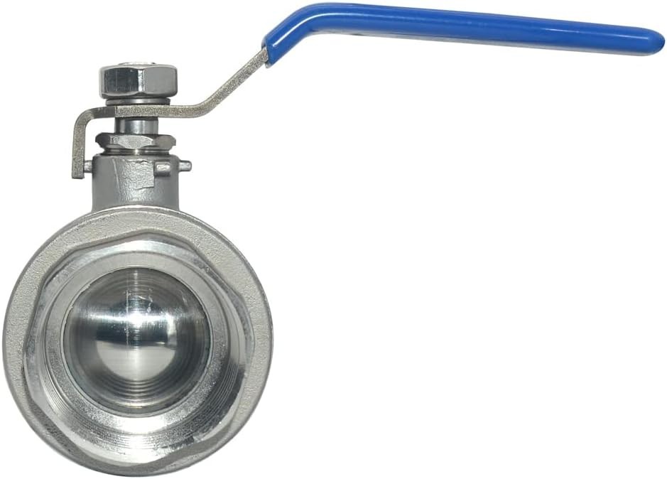 High Pressure 1-1/4" Stainless Steel Ball Valve - Durable & Corrosion Resistant