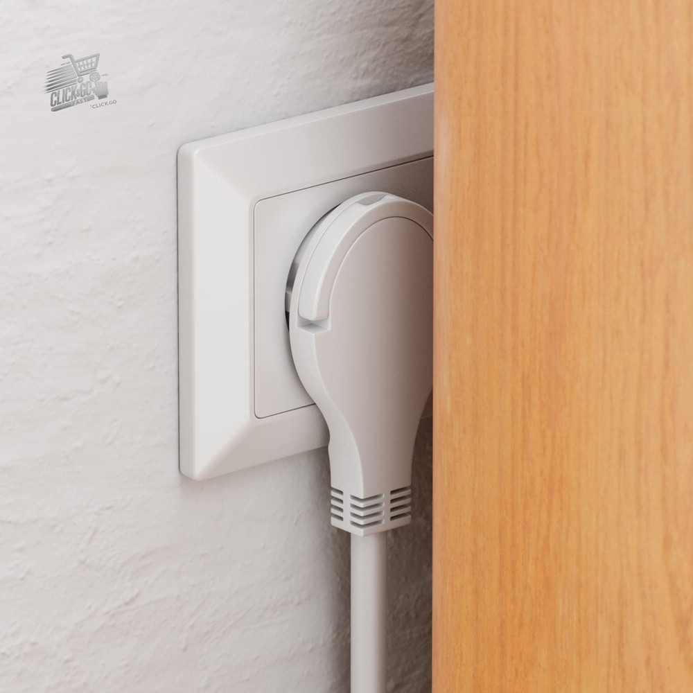 3 Outlet Compartments With Flat Connector Electrical Cable for Inter