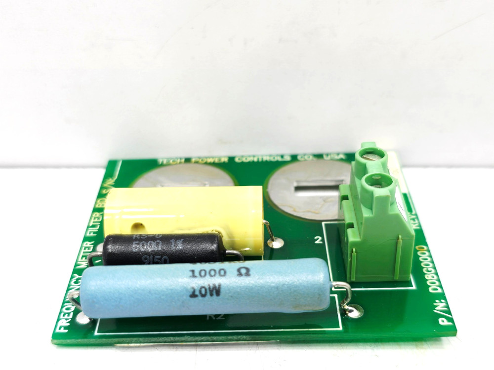 D08G0000 TECH POWER CONTROL FREQUENCY METER FILTER BD 10055385-001