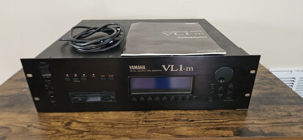 Yamaha VL1-m V2 Physical Modeling synth w TEControl Breath controller & Manual