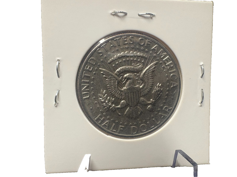 1977D Kennedy Half Dollar Error - Filled "D" Mint Mark Error - #205