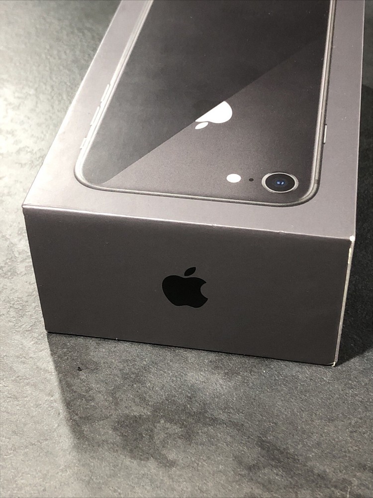 EMPTY Apple iPhone 8 Space Grey Empty Box - BOX ONLY 64GB Authentic Box