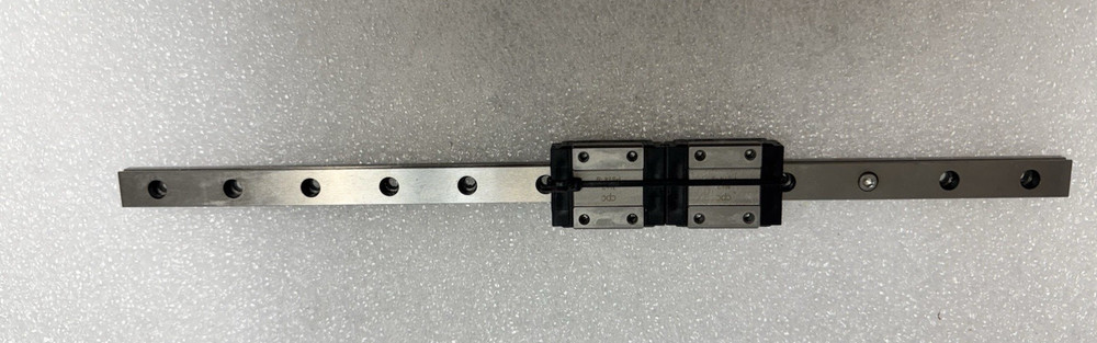 CPC Rails Linear Guide 29.9cm long with 2 CPC 12MN Block Gliders