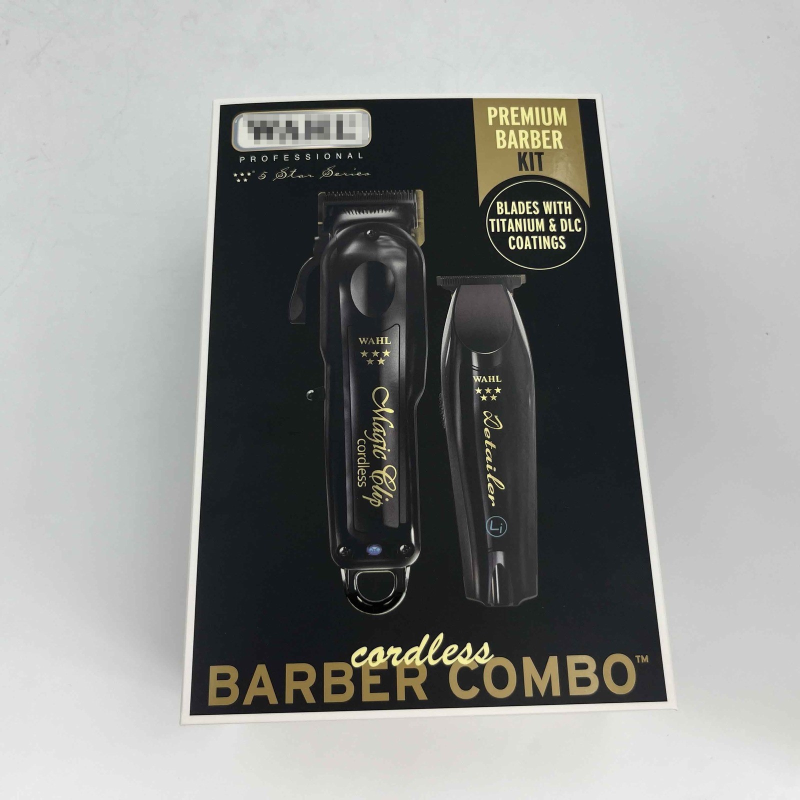 Wahl 5 Star Cordless Barber Combo Magic Clip & Detailer Li Trimmer Set 3025397