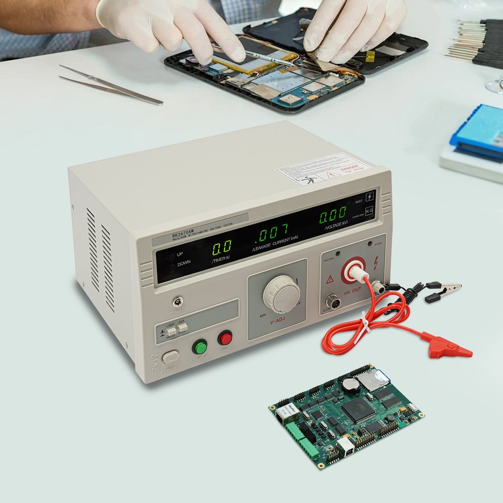 Hi-Pot Tester Insulation Resistance Testing Tool 5KV AC Withstand Tester Current