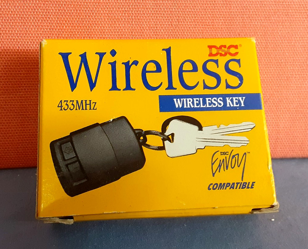 DSC WLS 919 433 Wireless Key Fob Envoy Compatible