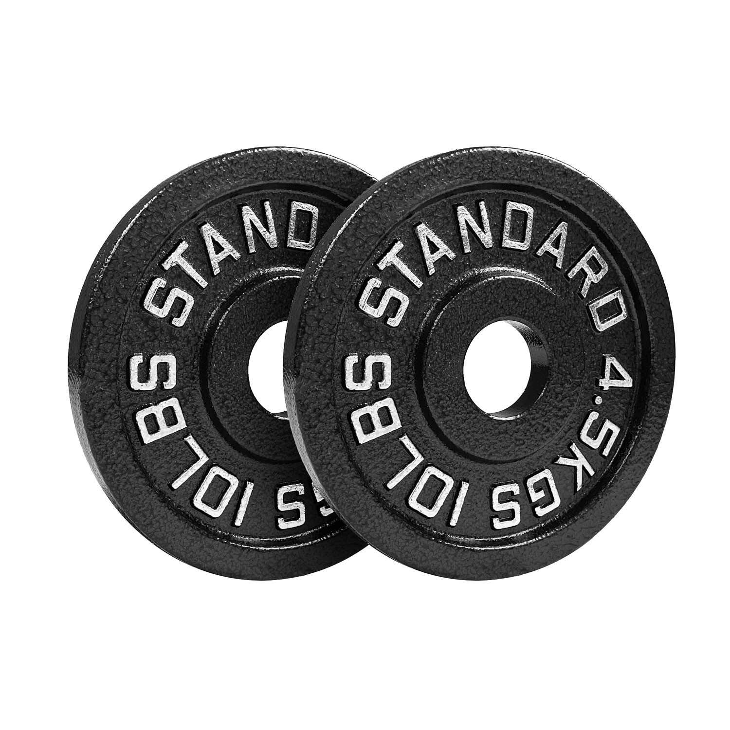 Steel Olympic Plates 175LB Set - Premium 2 Inch 175 Pound Weight Plate Package