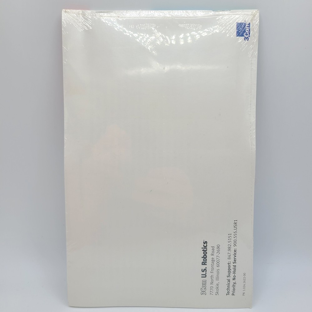 Vintage 1998 3Com US Robotics 56K Modem Installation Disk & CD Combo