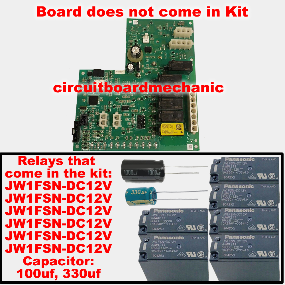 Repair Kit SC-11-0621-02 11-0621-02 Scotsman Control Board Repair Kit