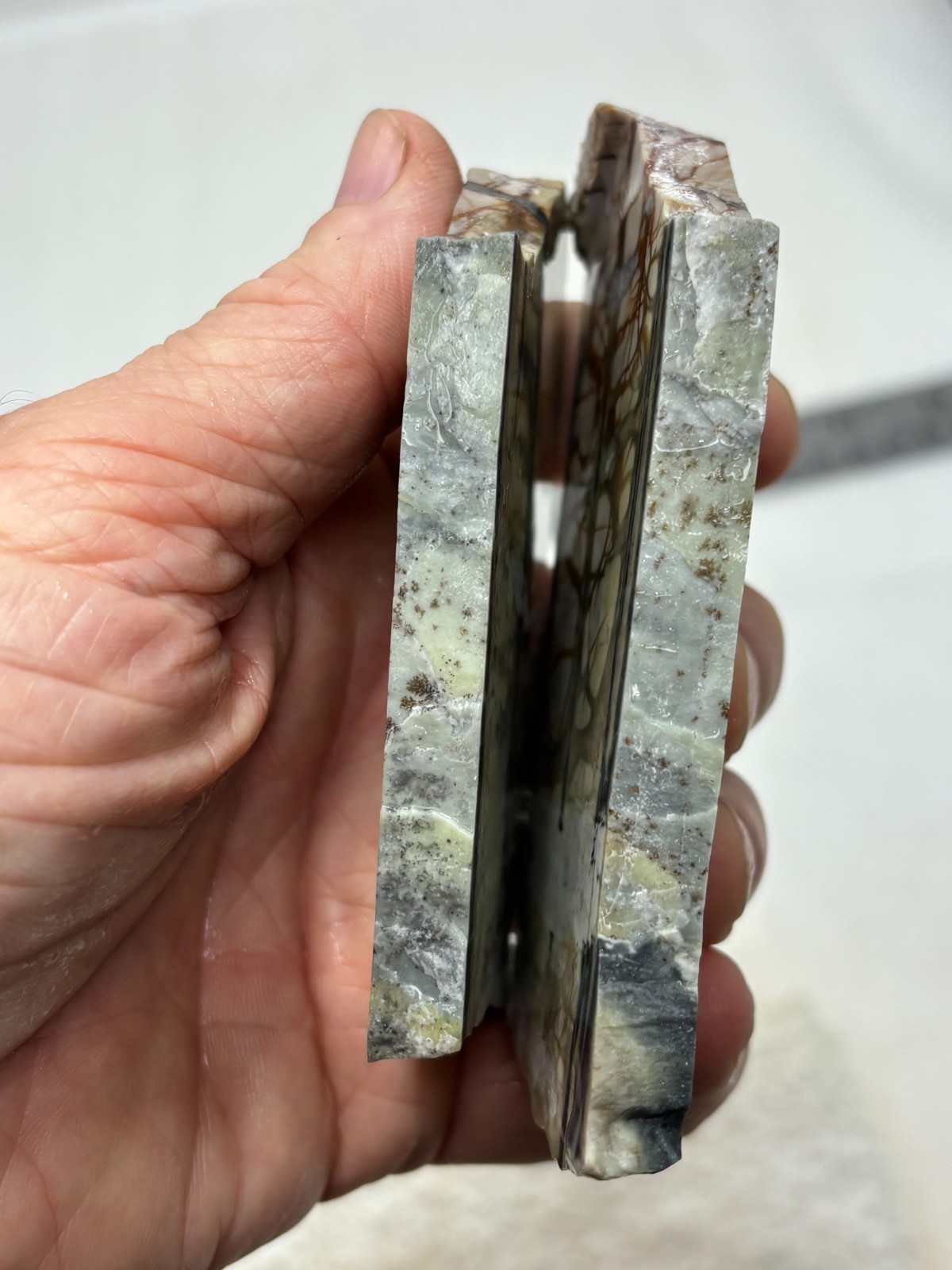 Picasso Marble (Jasper) Slabs Cabbing Lapidary Utah Combo Ship Avail