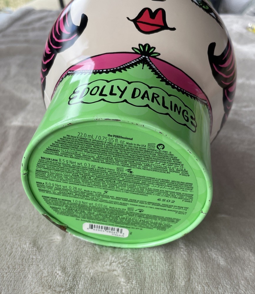 Benefit Cosmetics Dolly Darling Tin Collector Empty