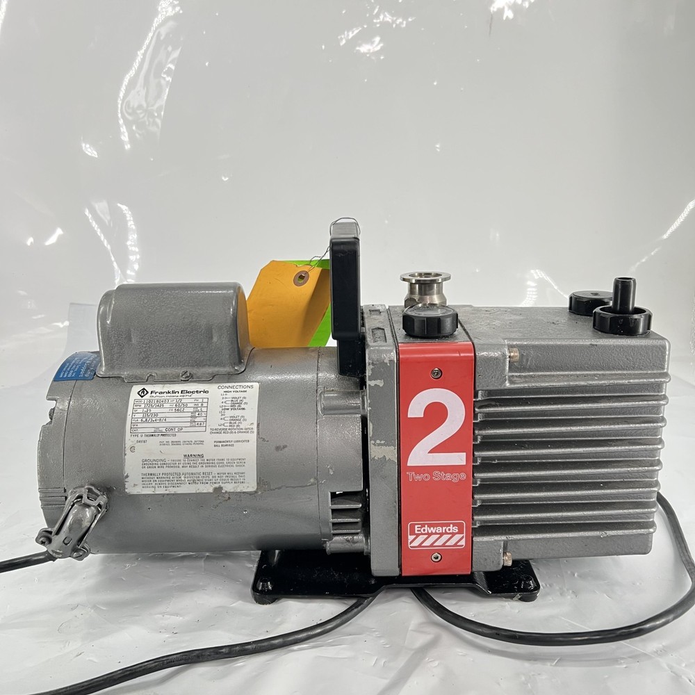 Edwards E2M2 Rotary Vane Dual Stage Vacuum Pump