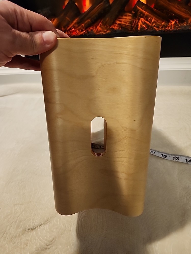 SAMDI Bamboo Tablet Laptop Riser Stand Heat Vent Plus Keyboard Storage