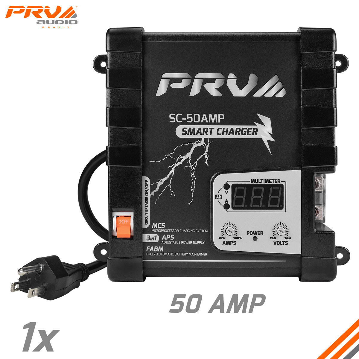 PRV 50A Power Supply Car Battery Charger PRV SC-50AMP Smart Auto Maintainer
