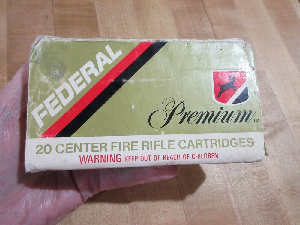Empty Ammo Box Federal Premium 30-06 Springfield. with insert  (W15) #25