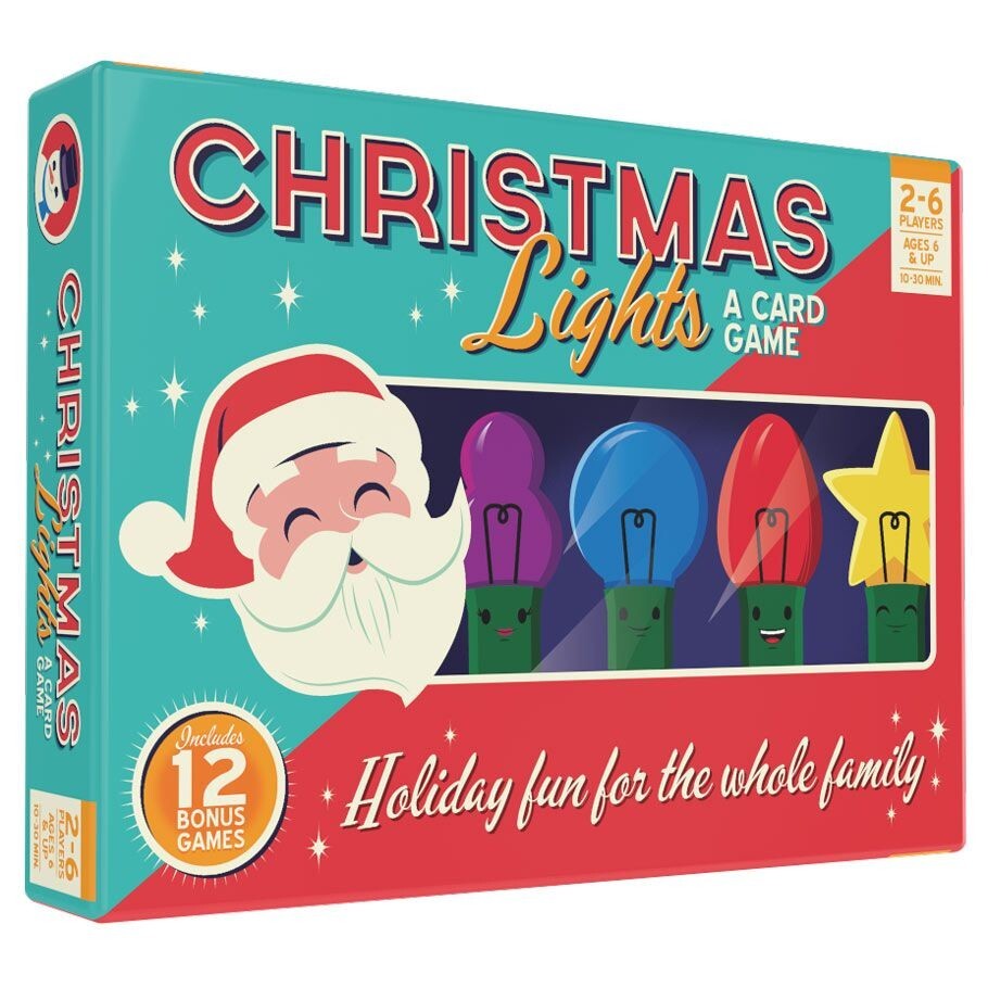 Christmas Lights A Card Game .. Great Stocking Stuffer
