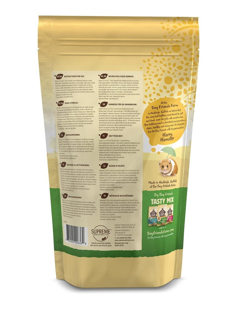Supreme Tiny Friends Farm Bathing Sand 2.2lb Original Version
