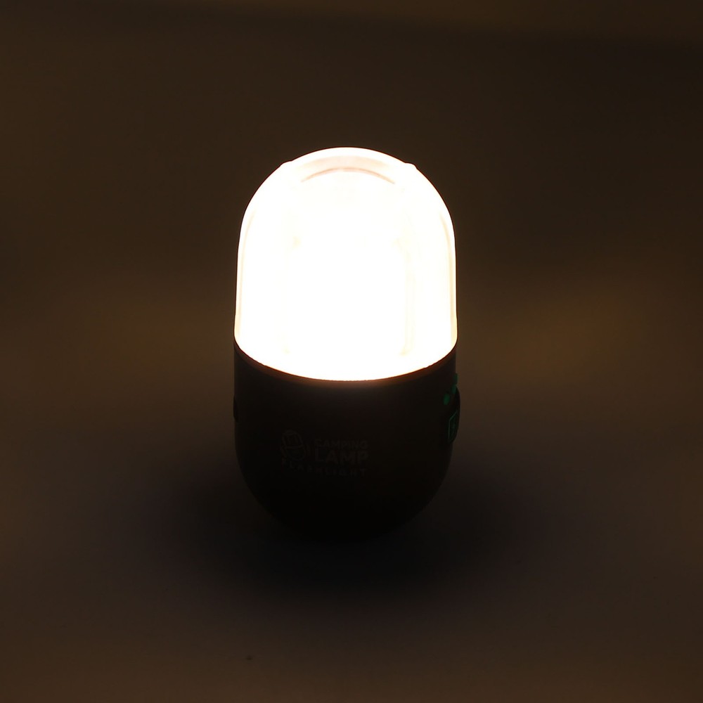 Flashlight Multiple Light Source Pushbutton Control Magnetic Camping Lamp For