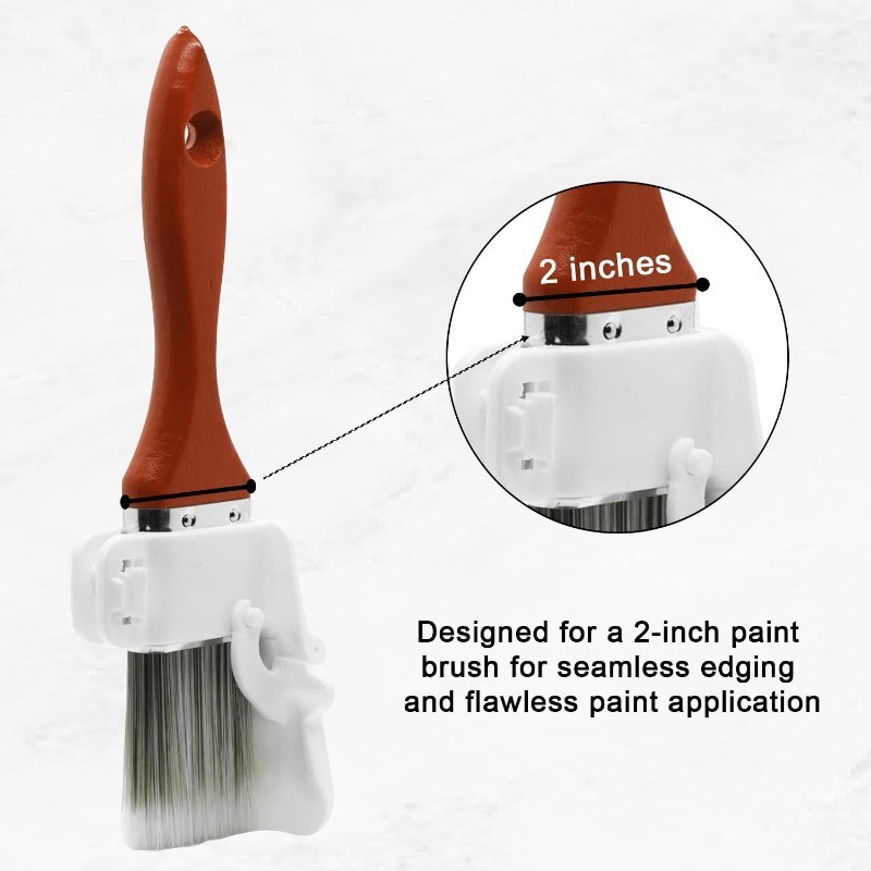 Two Edging Tools for Baseboard Edges, Uneven Trim - Paintbrush Not Include