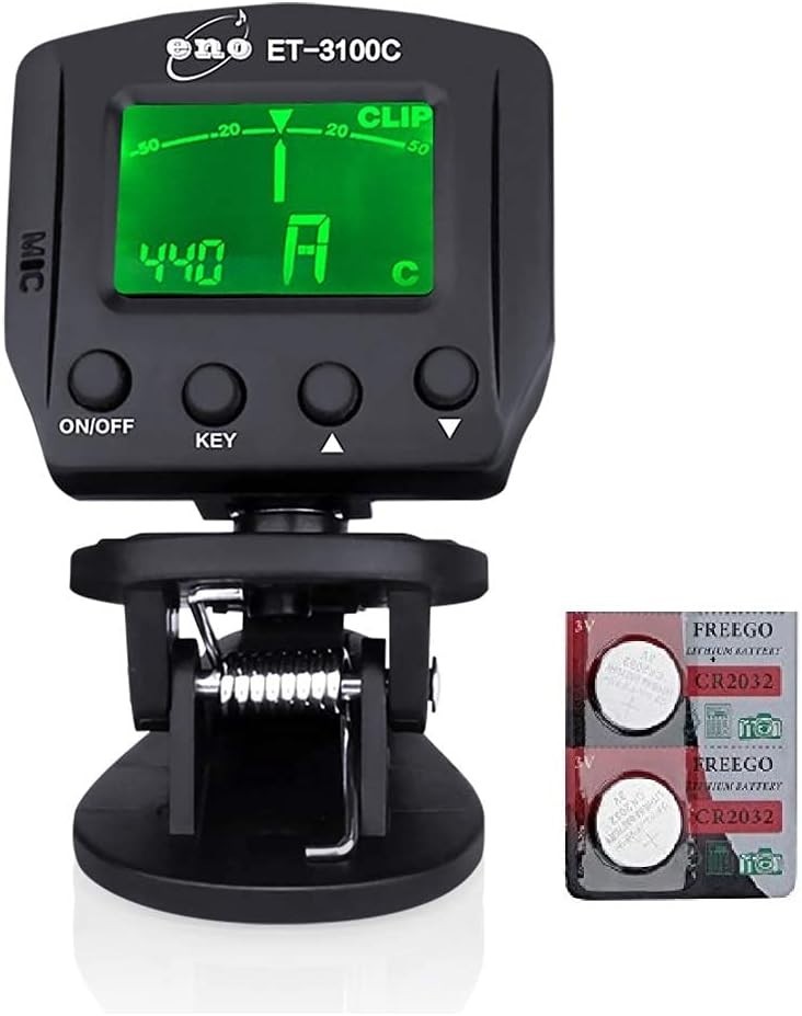 Portable Thumb Piano Tuner with Vibration Sensor - 17 Keys Chromatic Precision