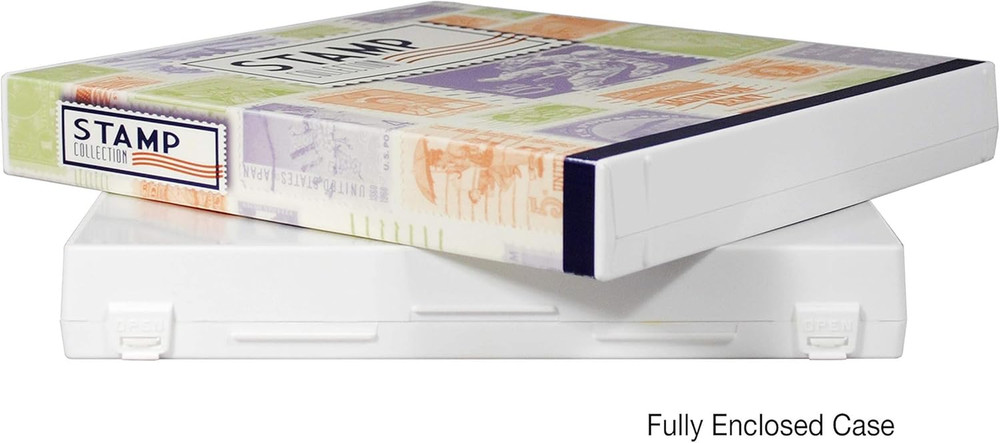 Stamp Collection Album Binder Kit with Pages