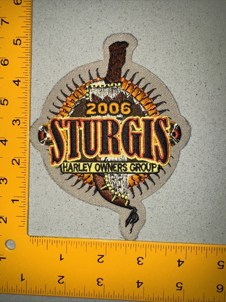 Harley Davidson STURGIS Harley Owners Group 2006 Patch
