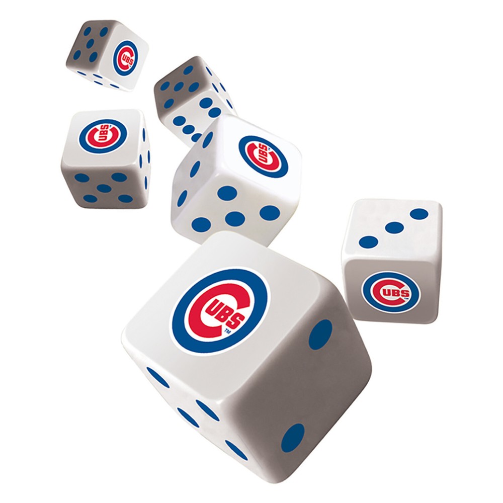 MasterPieces - Chicago Cubs - MLB 2-Pack Playing Cards & Dice Set
